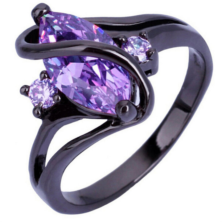 Fashion Luxury Retro Purple Zircon