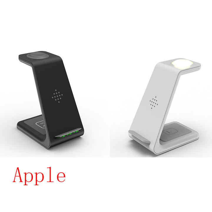 3 In 1 Fast Charging Station Wireless Charger Stand Wireless Quick Charge Dock For Phone Holder