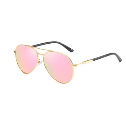 Color film polarized light driving sunglasses